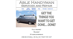 Desktop Screenshot of able-handyman.com