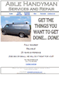 Mobile Screenshot of able-handyman.com